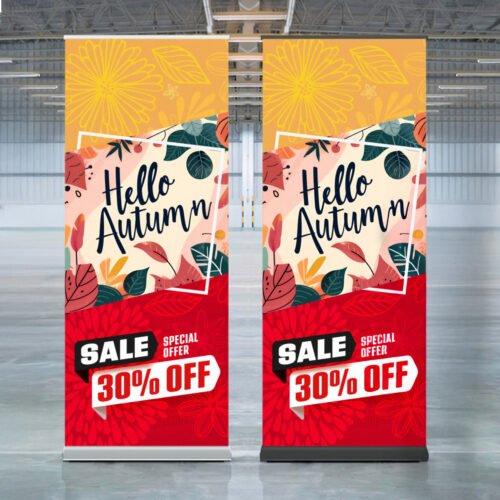 126778_1 Luxury Pull Up Banner
