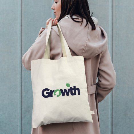 126872-5 Sonnet Recycled Cotton Tote Bag