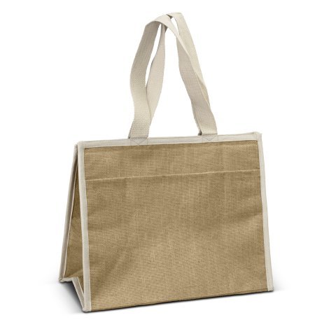 126875-3 Lumi Jute Cooler Bag
