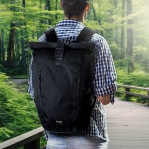 126949-10 SPICE Waste2Gear Roll Up Computer Backpack