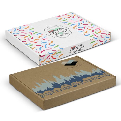 127037_1 Die Cut Box with Locking Lid - 230x165x22mm