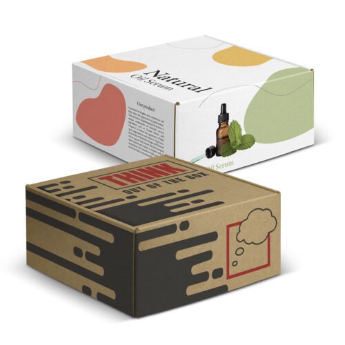 127040_1 Die Cut Box with Locking Lid - 225x225x113mm