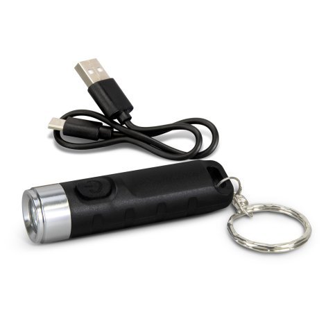 127368-1 Rechargeable Torch Key Ring