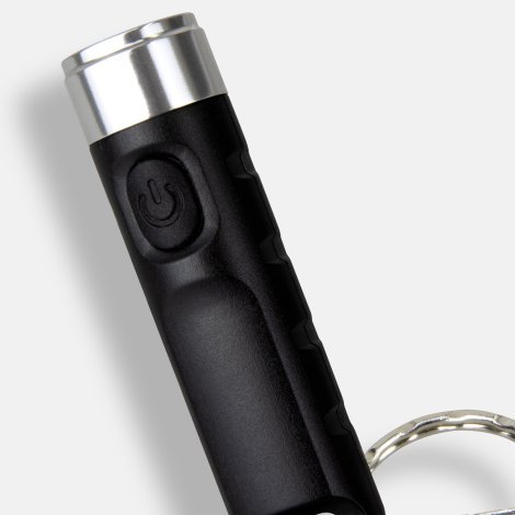127368-2 Rechargeable Torch Key Ring