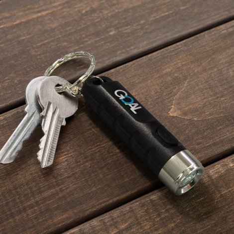 127368-5 Rechargeable Torch Key Ring
