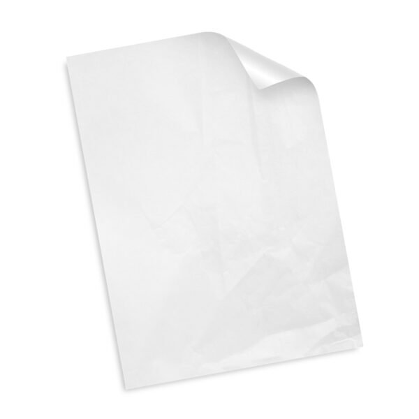 127812_2 Custom Tissue Paper with Envelope - White