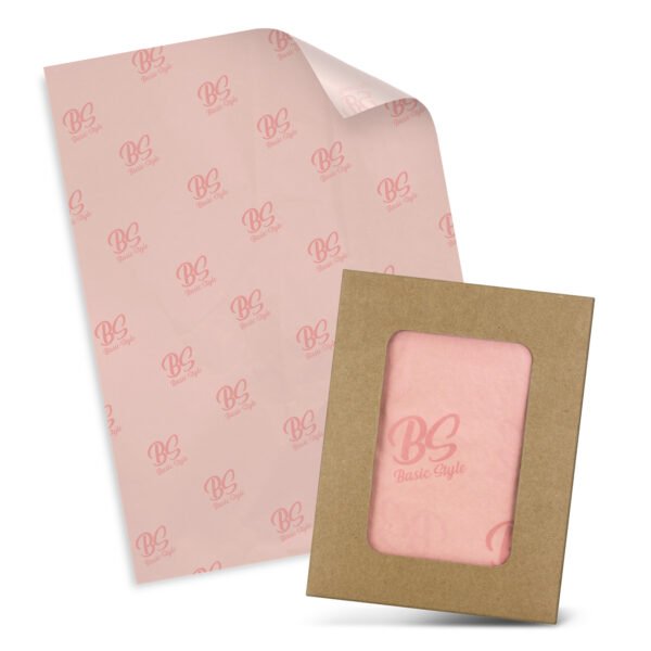 127813_1 Custom Tissue Paper with Envelope - Colour