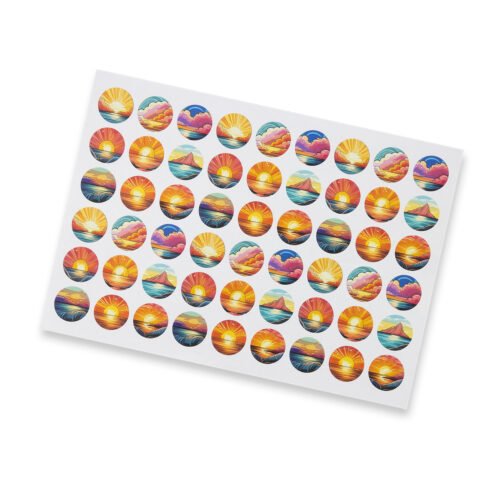 Sticker Sheet 26mm Circle - Matte
