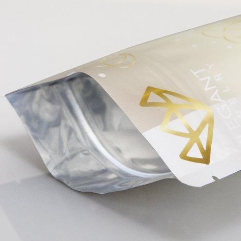 127989-3 Foil Stand Up Pouch - Small