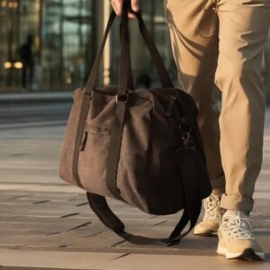 128384-7 ARCHER Copenhagen Canvas Duffle Bag
