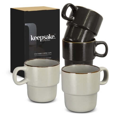 128486_1 Keepsake Stackable Coffee Cup - Set of 2