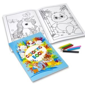 128828-1 Custom Cover Colouring Book - A4
