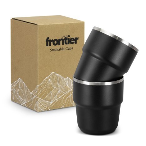128883-0 Frontier Stackable Cups - Set of 2