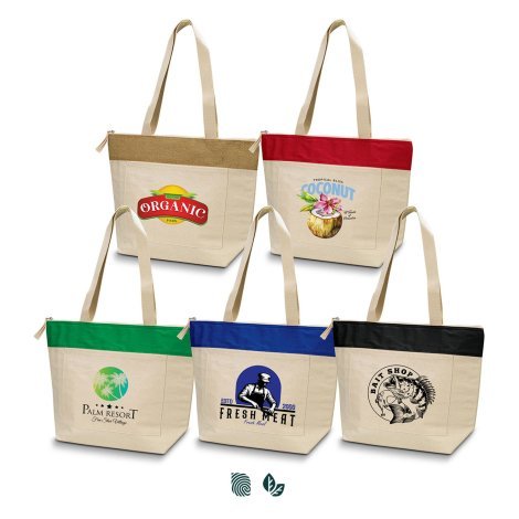 129247-0 Emporium Cotton Cooler Tote