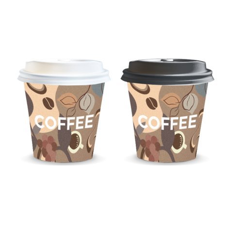 129422-0 Kudos Paper Coffee Cup - 180ml