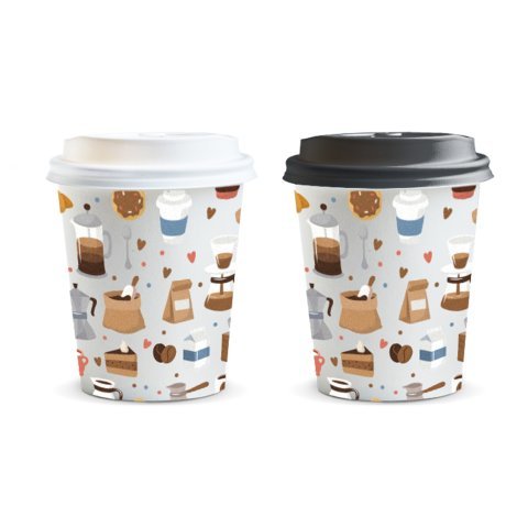 129423-0 Kudos Paper Coffee Cup - 230ml
