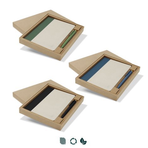 129677-0 Paulo Notebook and Pen Gift Set