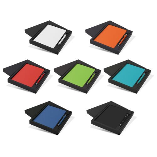 129679_1 Kingston Notebook and Pen Gift Set