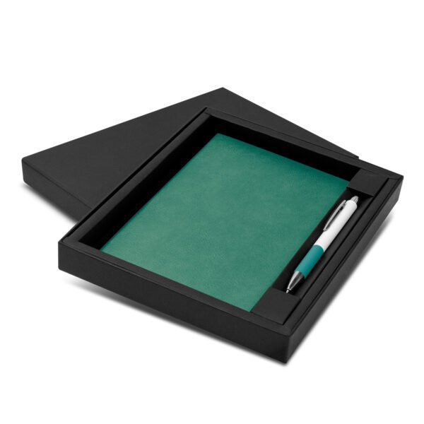 129681_6 Genoa Notebook and Pen Gift Set
