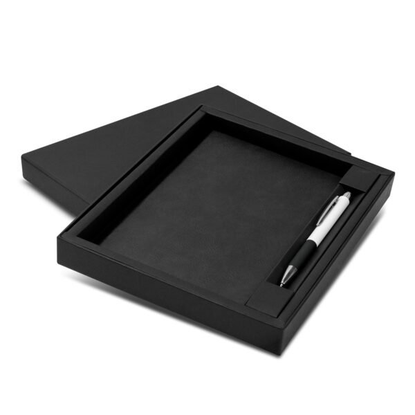 129681_8 Genoa Notebook and Pen Gift Set