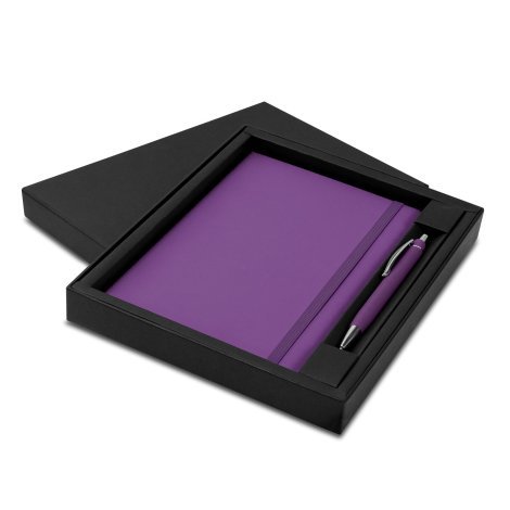 129682-11 Omega Notebook and Pen Gift Set