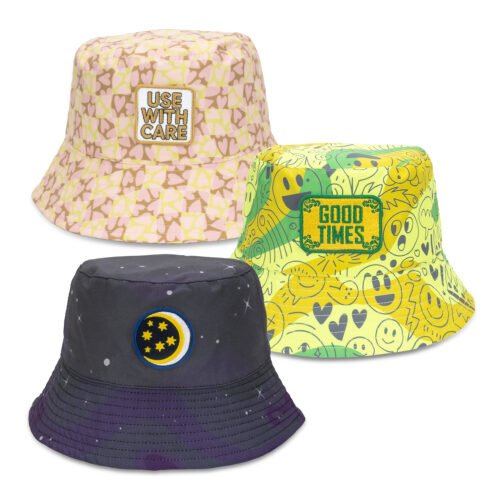 129722_1 Sonny Custom Bucket Hat with Embroidery Patch