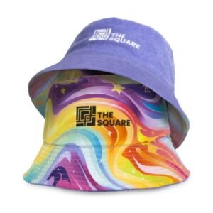 129724-0 Custom Reversible Twill/Terry Bucket Hat