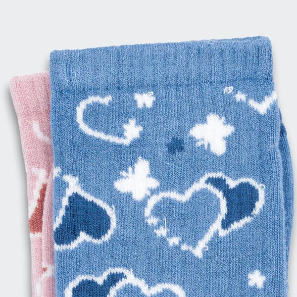 Jolly Knitted Bamboo Kids Socks - Set of 2